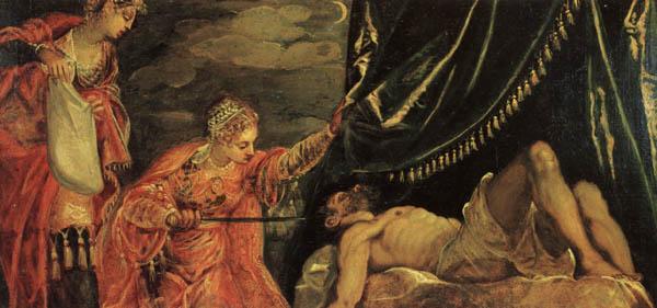 Jacopo Robusti Tintoretto Judith and Holofernes oil painting image